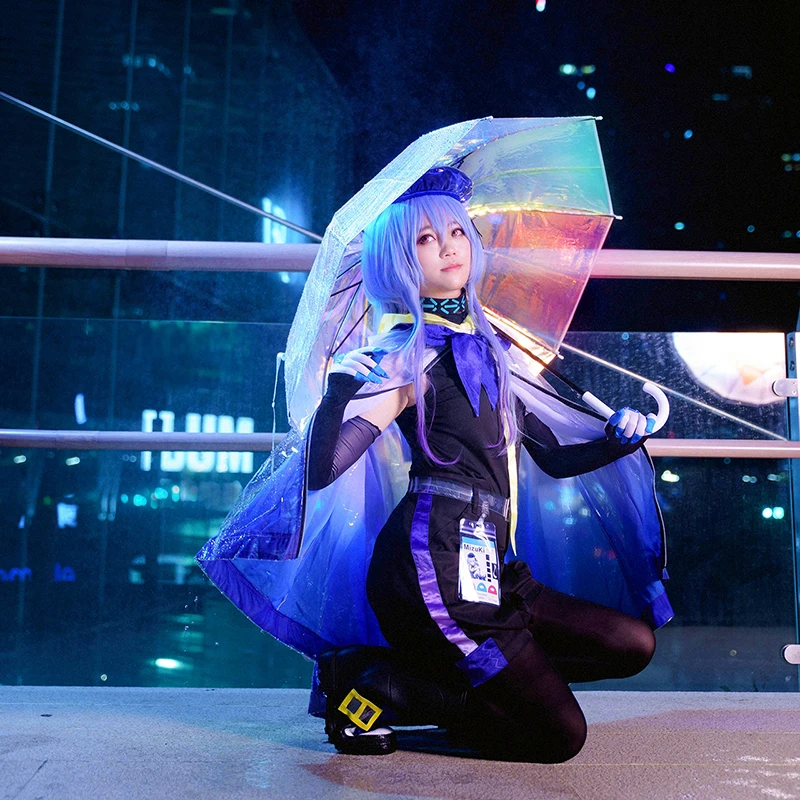 Костюм для косплея Рыцари из игры Мизуки модные наряды плащ штаны униформа