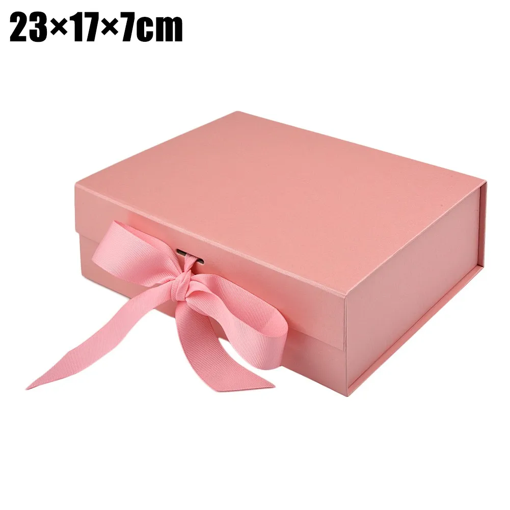 

Rigid Thick Gift Box,High Quality Rigid Thick Gift Box,Box With Ribbon, Magnetic Box Holiday Gift Decoration Multiple Sizes