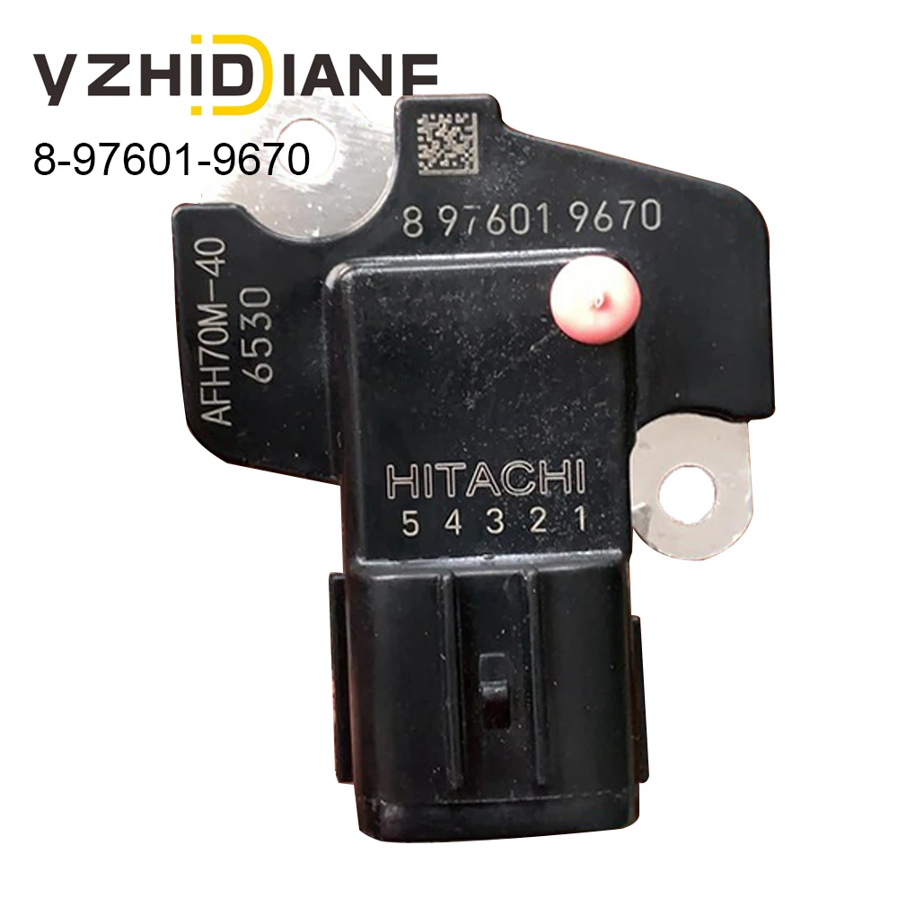 

Датчик массового расхода воздуха (MAF) 8-97601-9670 8976019670 для Isuzu D-MAX NPR NPR-HD NQR NRR 4HK1 2005-2010, автозапчасти