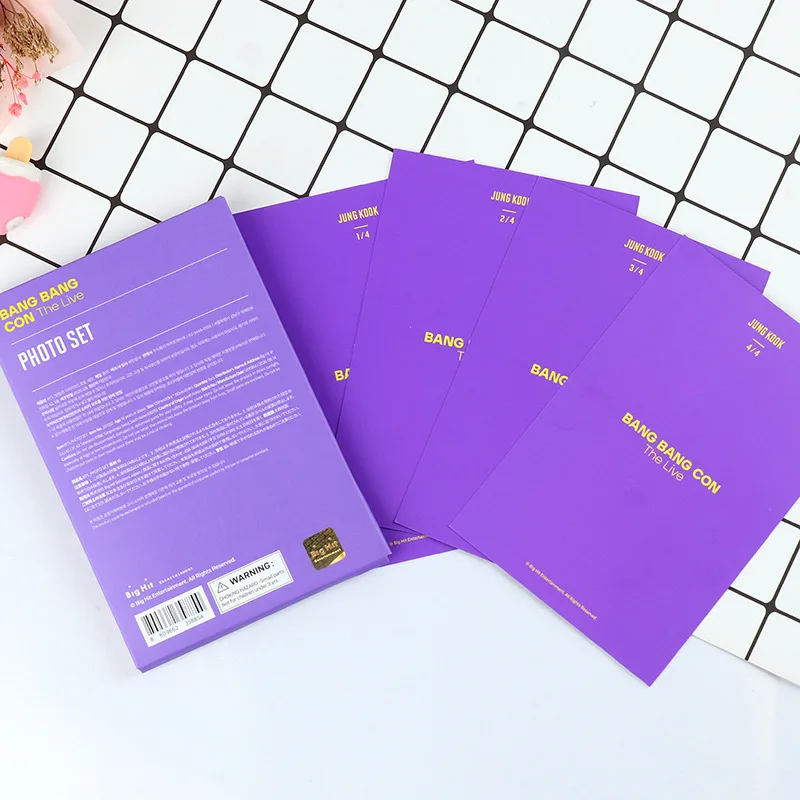 

Kpop Bangtan Boys Album Official Bang Bang Con BBC Postcard Collection Photo Card Magic Shop Photocard The Live Post Cards