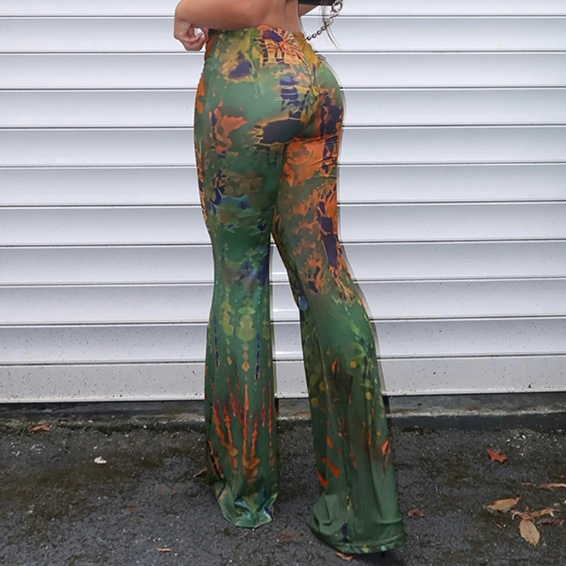 Винтажные свободные брюки-клеш с рапкоптером женские брюки в стиле хиппи Y2K