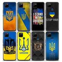 phone case forrealme 5 6 7 7i 8 8i 9i 9 xt gt gt2 c17 pro 5g se master neo2 soft silicone case cover loyal ukrainian flag