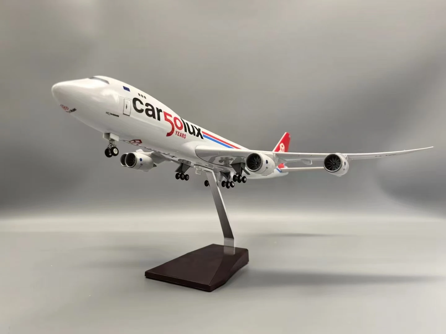 Boeing B747-8F 47 См Металлическая Модель Самолета Декоративная Фигурка Грузового