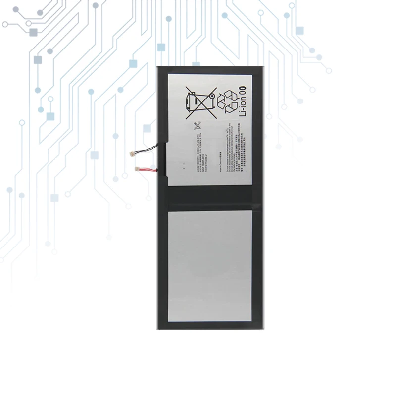 Сменный аккумулятор емкостью 6000 мАч LIS2210ERPX LIS2210ERPC для Sony Xperia Z4 Tablet SGP712 SGP771 1291-0052