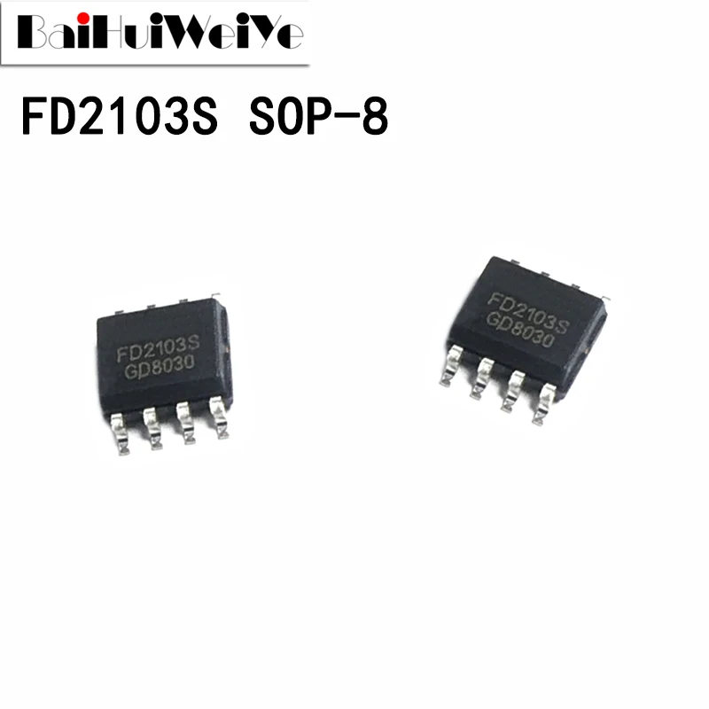 

Новый оригинальный чипсет FD2103S FD2103 SOP-8 SOP8 SMD хорошего качества, 180 в, полумостовой чип драйвера ворот, 20 шт.