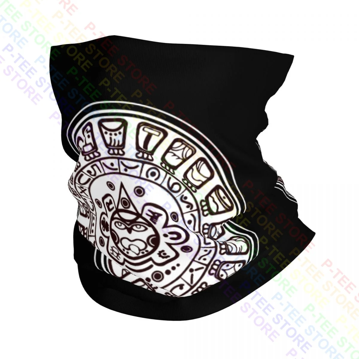 Женский календарь Mayan, инка, ацтекский, майя, Южная Америка, Мексика, Zatopec, шея, гетры, бандана, шарф, маска для лица, гетры, труба