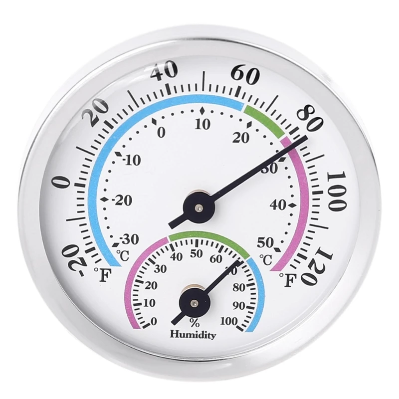 

Thermometer Wireless Round 2" in Diameter No Battery Hanging Hygrometer Watch Drop Shipping