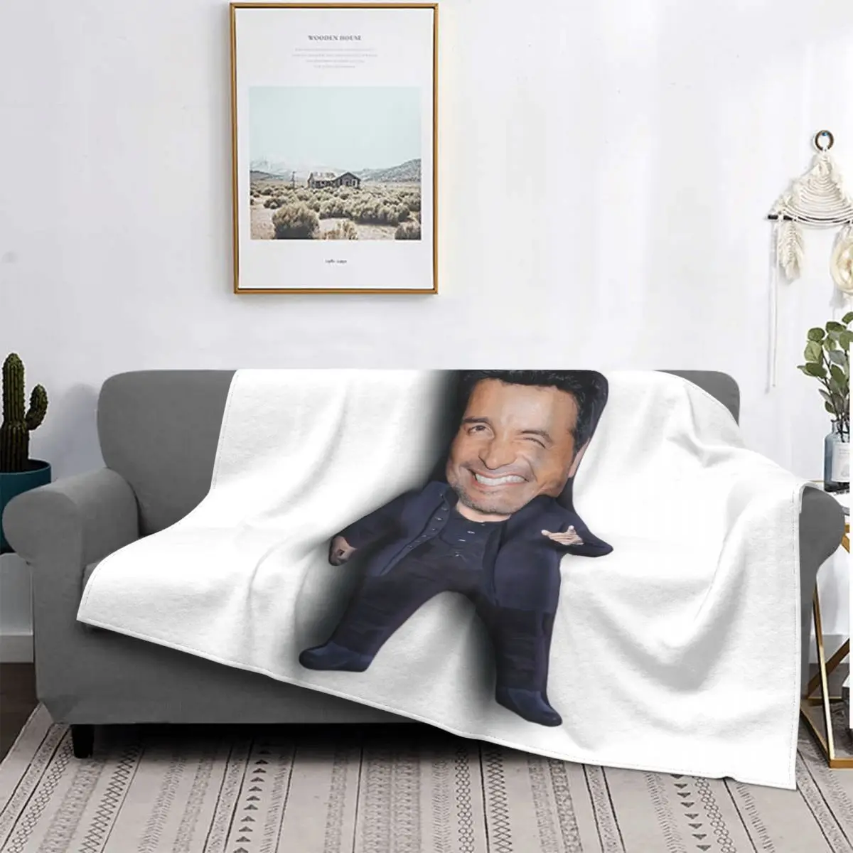 

Мягкое Фланелевое флисовое теплое покрывало Chayanne Chiquito с 3D принтом