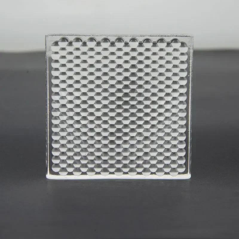 64x64 мм оптическое стекло Fly's-eye Lens составное стекло линза ...