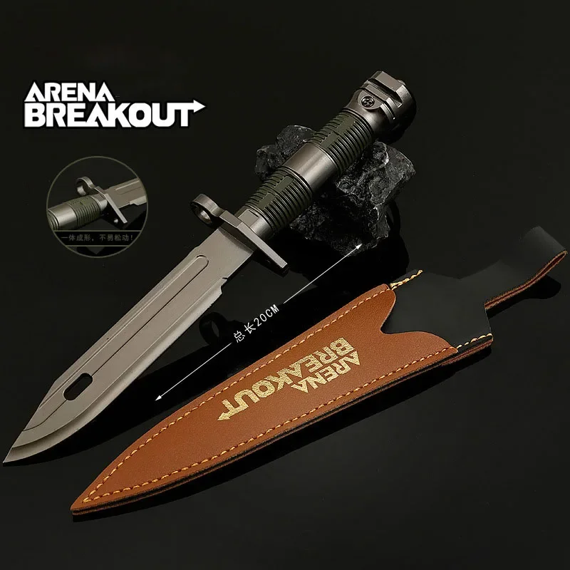 20 см Arena Breakout: бесконечная игровая периферия фигурка шабельный нож игрушечный меч