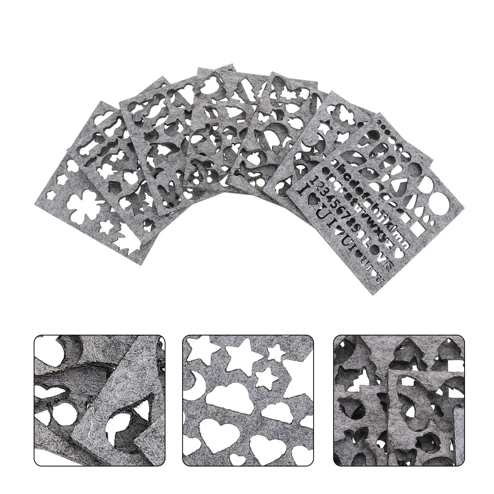 

Accessories Woolen Felting Tool Needle Mould Embroidery Shaping Mold Applique Stencil Starter Kit