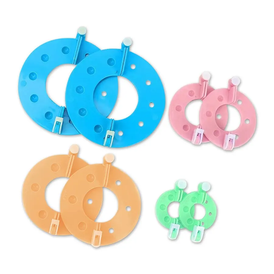 4 размера производители помпонов для пуха мяч ткач игла ремесло DIY шерсть Вязание