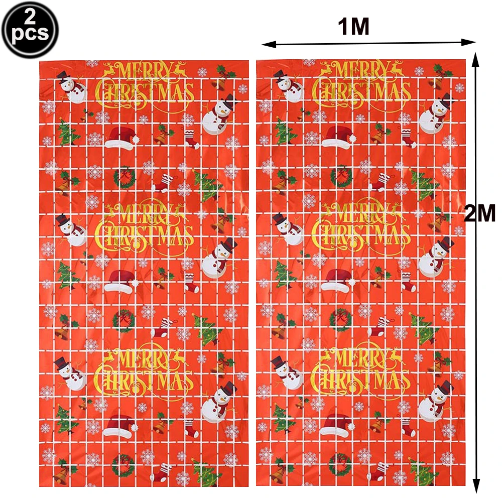 Рождественский баннер гирлянда