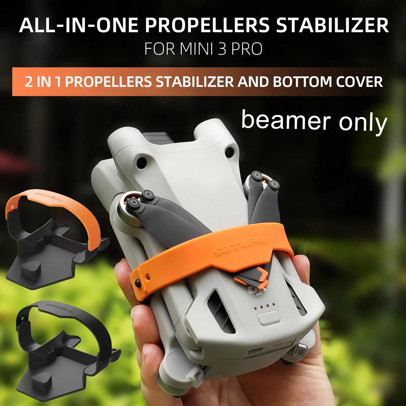 

Drone Integrated Paddle Pad Protection Cover For DJI Mini 3 Pro Drone Bottom Cover Propeller Holder Stabilizer Drone Accessories