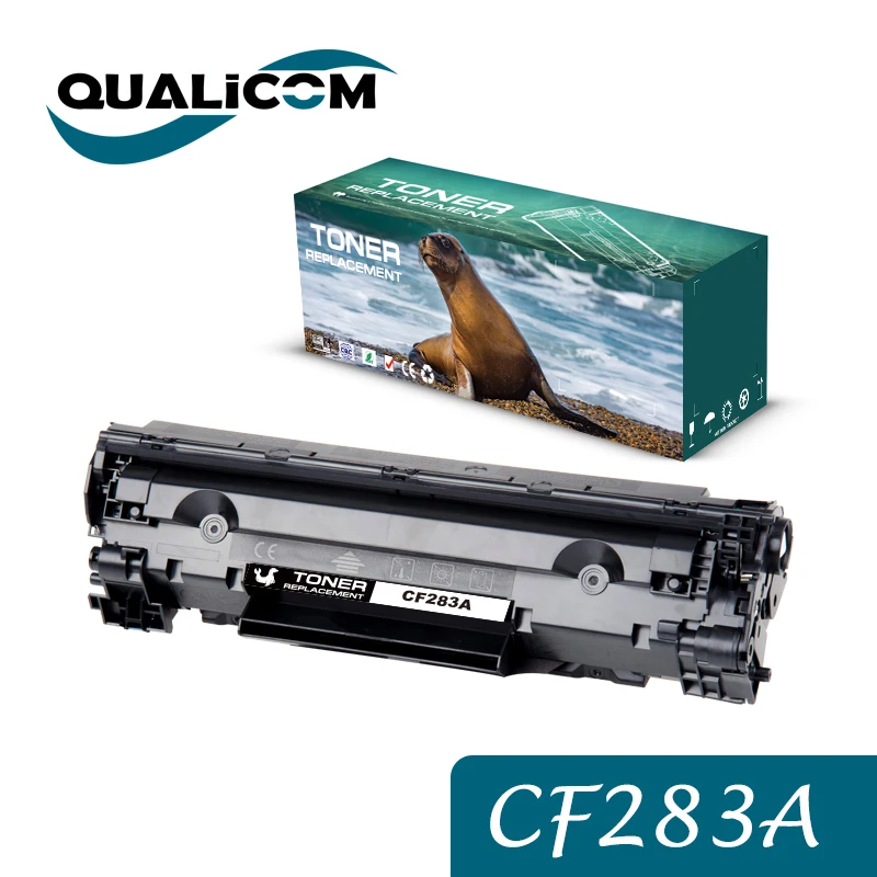 

Qualicom CF283A 83A Compatible TONER Cartridge for HP LaserJet Pro MFP M125 M125nw M125rnw M127fn M127fw M127fp M201n M225dn