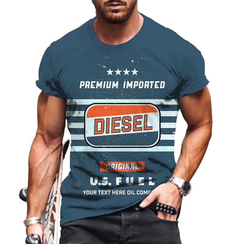 

Футболка мужская с коротким рукавом, уличная одежда, Свободный пуловер с надписью, Повседневная рубашка с принтом, большие размеры 6XL, на лет...