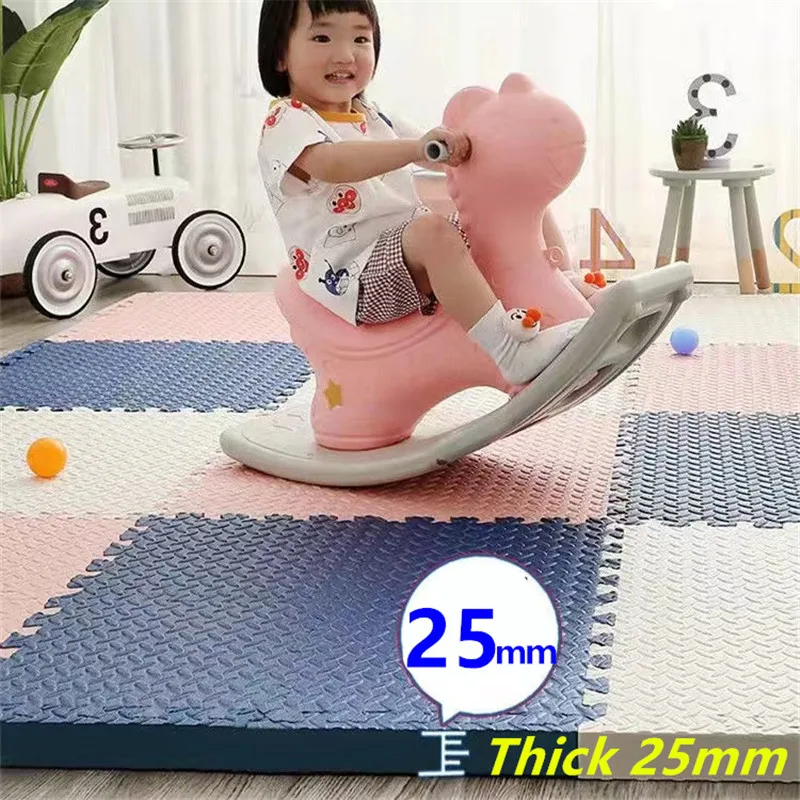 Baby Mat Play Mats Thick 2.5cm Game Mats 8PCS Tatame Baby Game Mat 30x30cm Foot Mat Tatames Floor Mats Puzzle Mat Baby Playmat