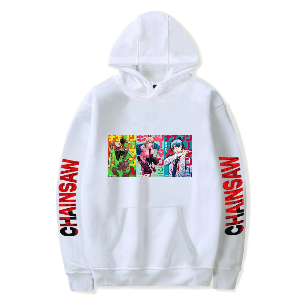

Толстовка унисекс с принтом бензопилы, повседневный Модный пуловер, худи с длинным рукавом, уличная одежда в стиле Харадзюку, мужская повсе...