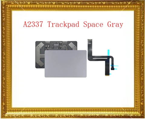 Оригинальная новая сенсорная панель A2337 для Macbook Air 13,3 ''A2337, сенсорная панель с кабелем, конец 2020 года, Космический, серый цвет