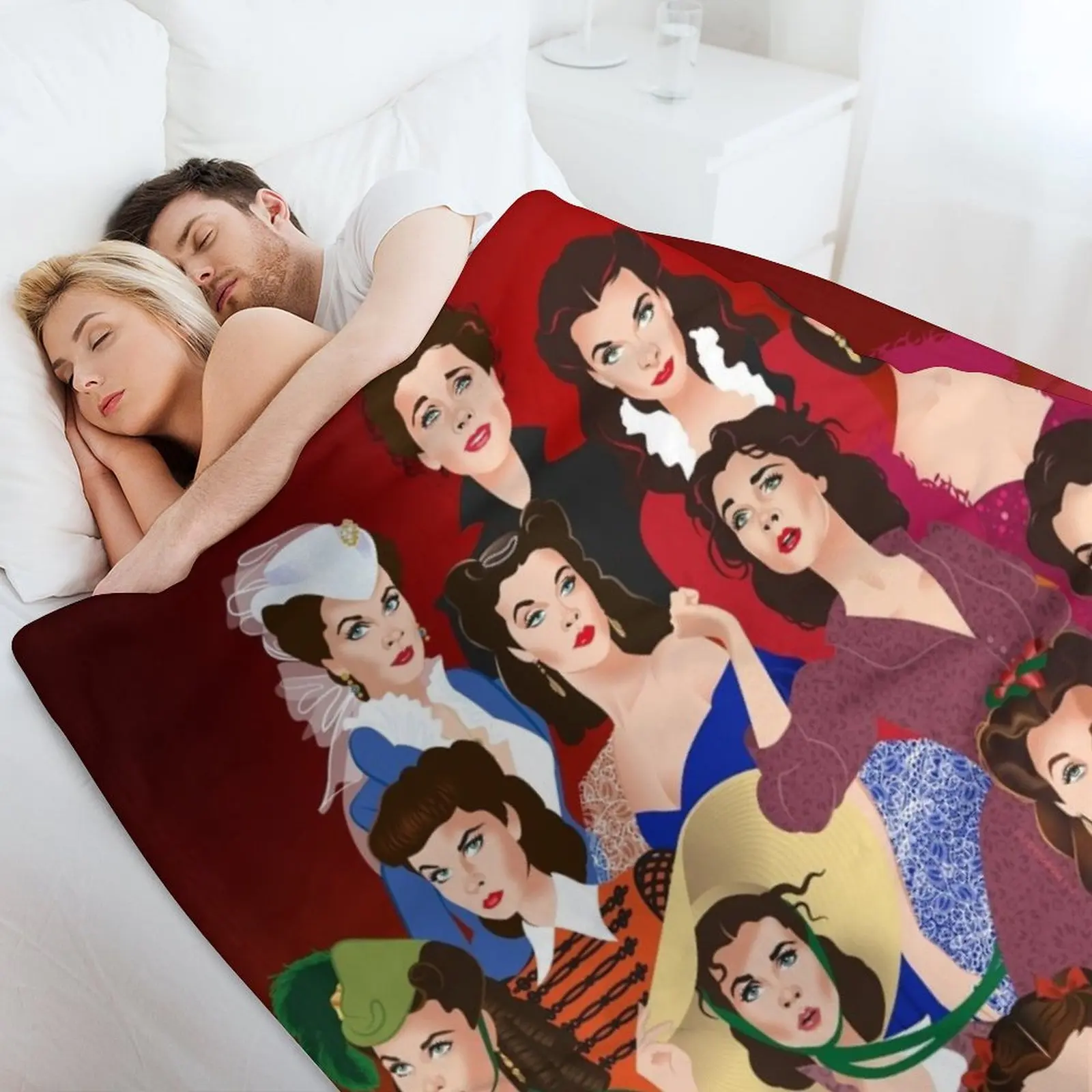 Одеяло Scarlett O'Hara тяжелое одеяло для сна косплей аниме одеяла детей