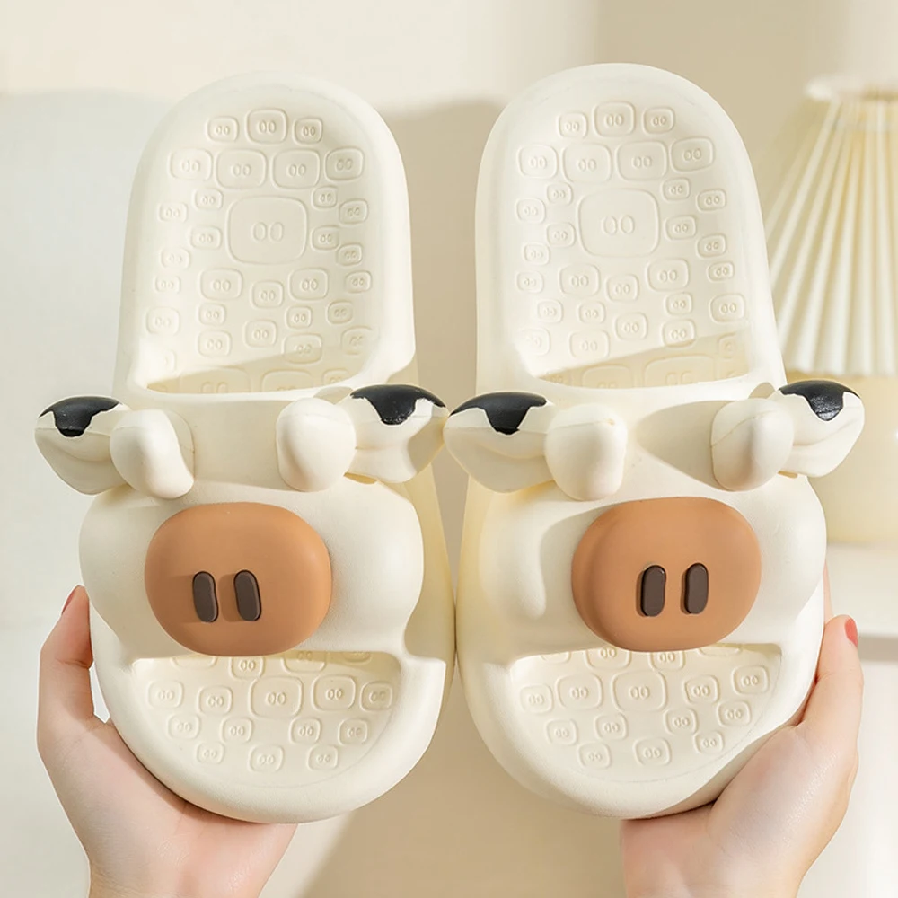 Young Girl Heart Cute Slippers Female Summer Ins Wind Indoor Home Bathroom Non-slip Eva Sandals Outside Wear