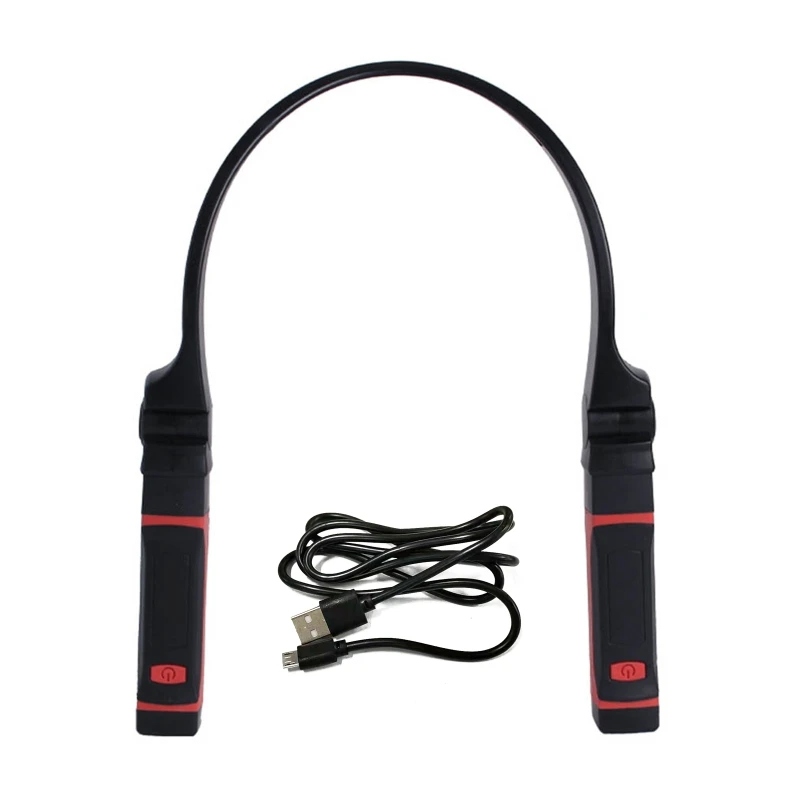 

Portable USB Charging LED Neck Light Hand-Free Reading Lamp Flexible Flashlight