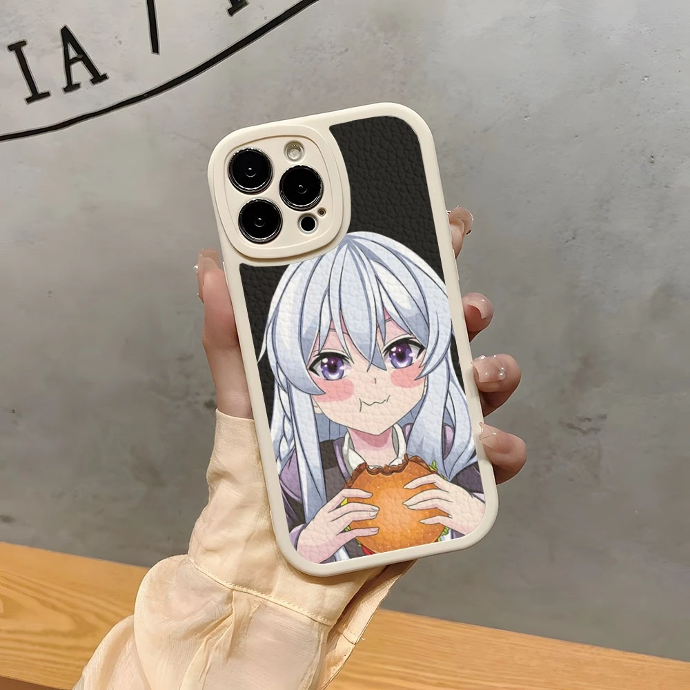 Милый чехол для телефона Элейны в стиле аниме Iphone 15 Pro Max 14 Plus 16 11 13 12 Mini X Xr Xs 7 8 Puls Se
