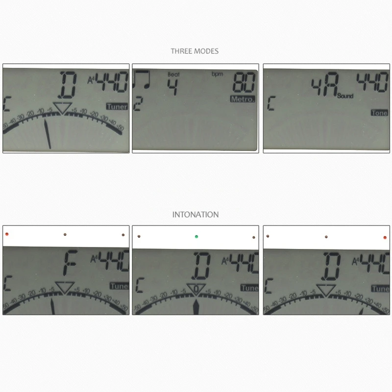 Маленький метроно кларин и саксофон флейта труба тюнер генератор тонов прочный