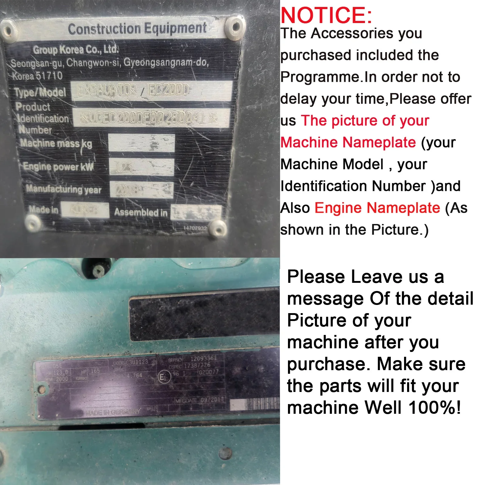 Фото Блок управления двигателем (ECU/ECM) MSparts 60100011 для экскаваторов Volvo EC140D, EC145D, EC180D, EC220D, EC235D, EC250D №2