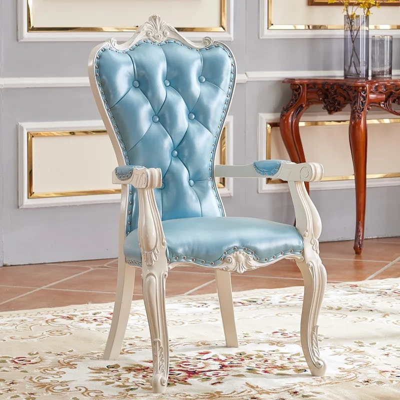 S Antique Nordic Living Room Dining Chair Modern Restaurant Silla Comedor Italian Style Furniture