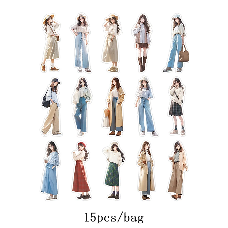 

Набор стикеров Mr. Paper 15 штук