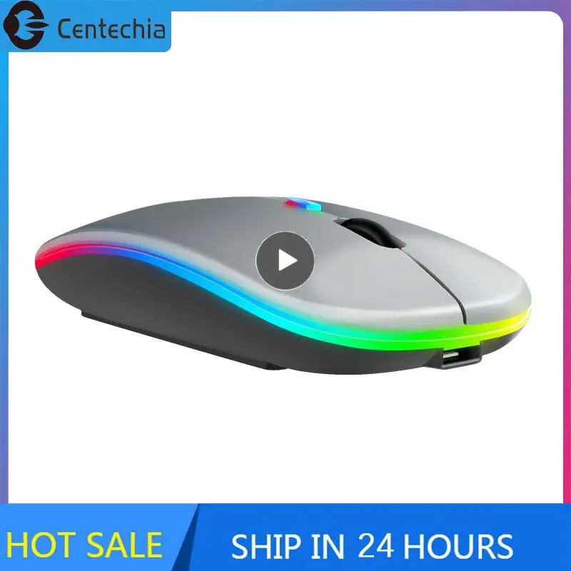

Wireless Mouse 2.4ghz Gaming Accessories Rgb Mouse Wireless Mouse For Laptop 4 Keys Mice Gaming Mouse 1600dpi Silent