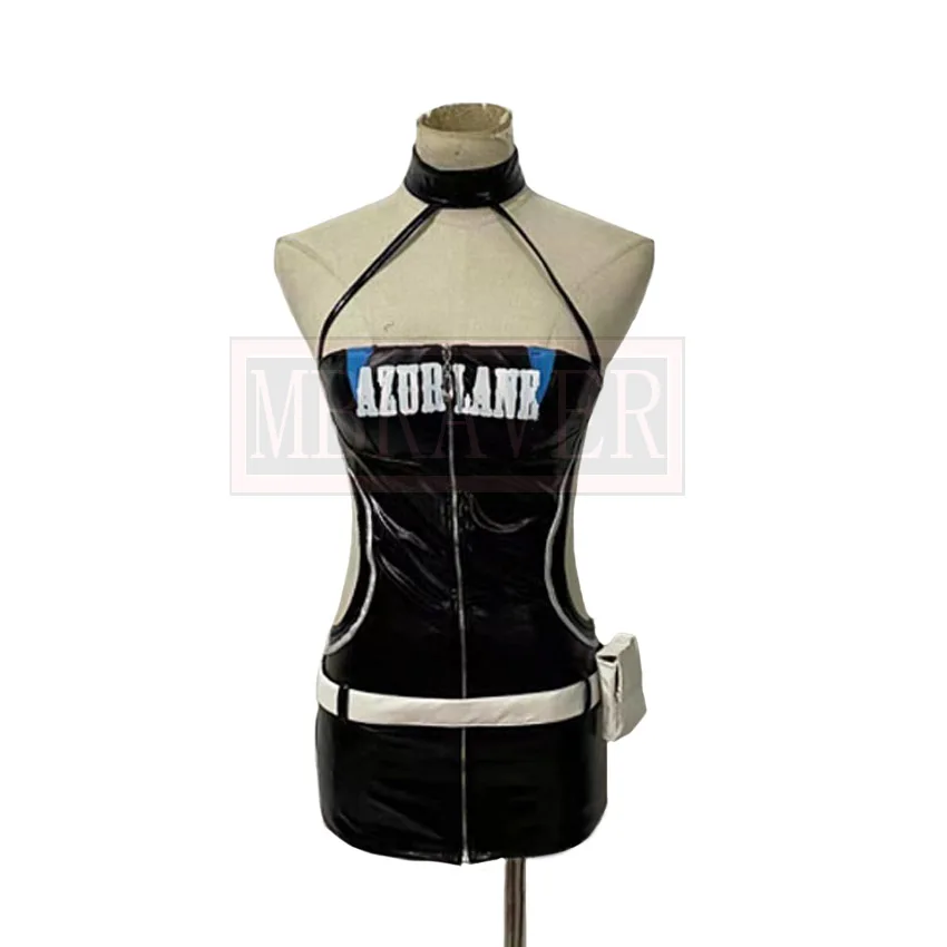 Игра Azur Lane USS Enterprise гоночный костюм косплей на Хэллоуин униформа для