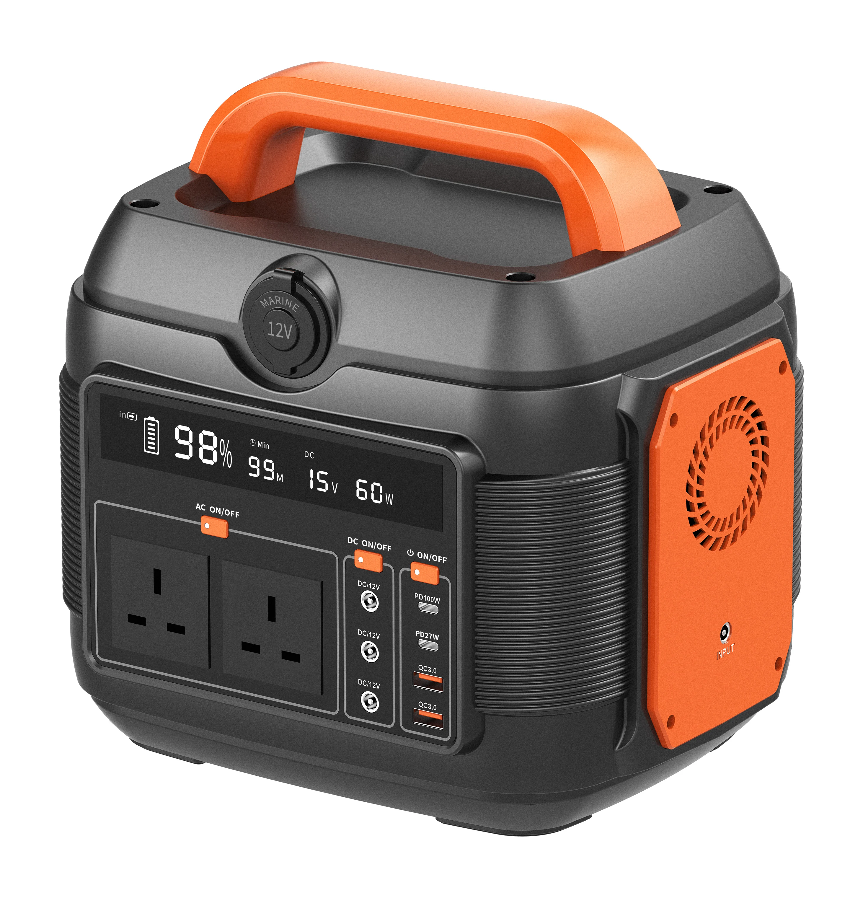 

Solar Charging Portable Power Station Outdoor Energy Supply 300W Energy Storage Emergency Power Bank