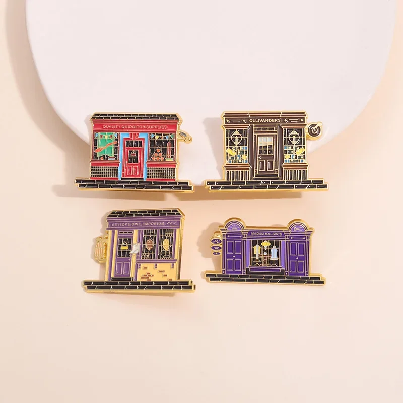 Винтажная брошь в стиле Фэнтези интересный металлический значок изысканный