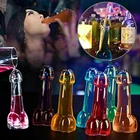 Креативный бокал в форме пениса, бокал для вина, Коктейльная чашка для бара, вечеринки, бокал для виски, бокал для напитков, прозрачная стеклянная чашка для ночного клуба