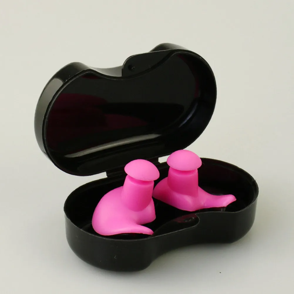 

Soft Earplugs Swimming Earplugs Silicone Ear Plugs Waterproof Earplug Sport Plugs For Diving Water Sports Showering Bathing