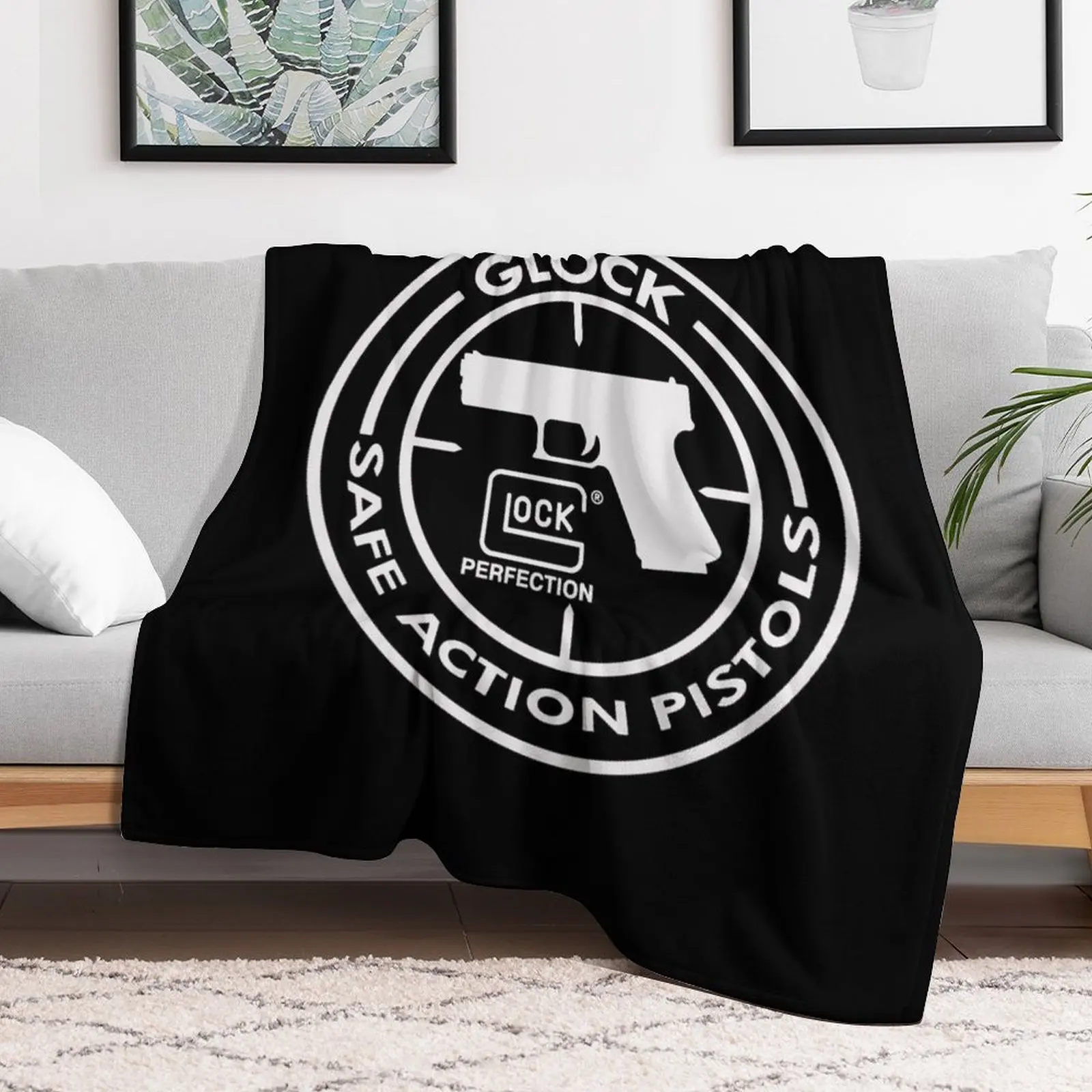 Одеяло Glock Ges теплое зимнее для декоративных одеял дивана