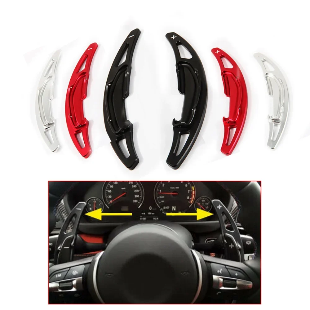 Весло рулевого колеса Yubao для BMW M2 M3 M4 M5 M6 x5 x6M черная алюминиевая наклейка