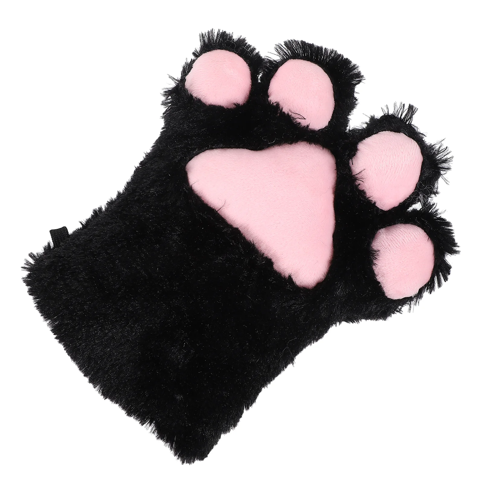 

Plush Cat Claw Glove Cosplay Performance Hand Cover Kids Warm Glove