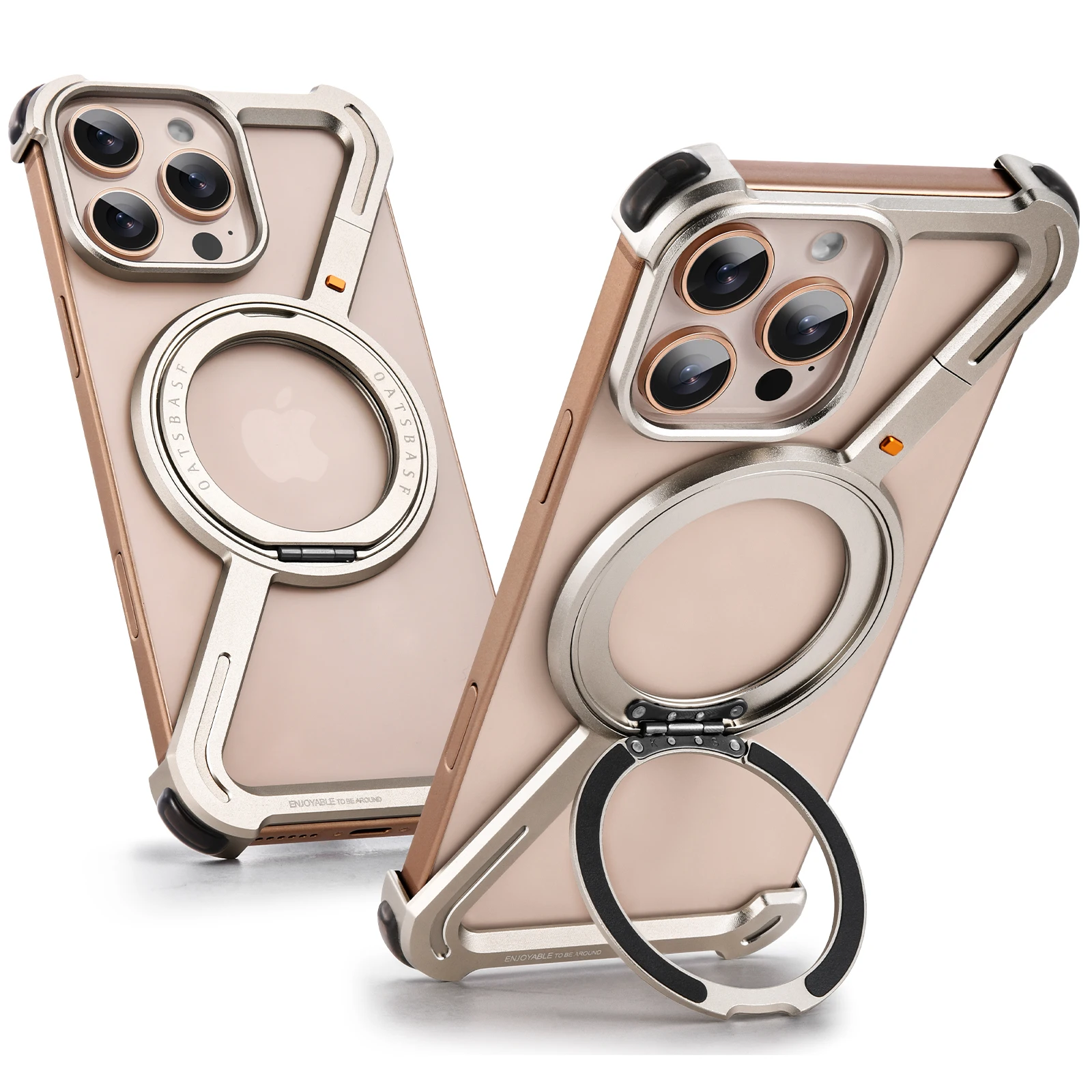 Eary Bazel-Less Phone Case for iPhone 16 15 14 13 12 Pro Max Magsafe Wireless Charging Cover Magnetic Protective Bumper