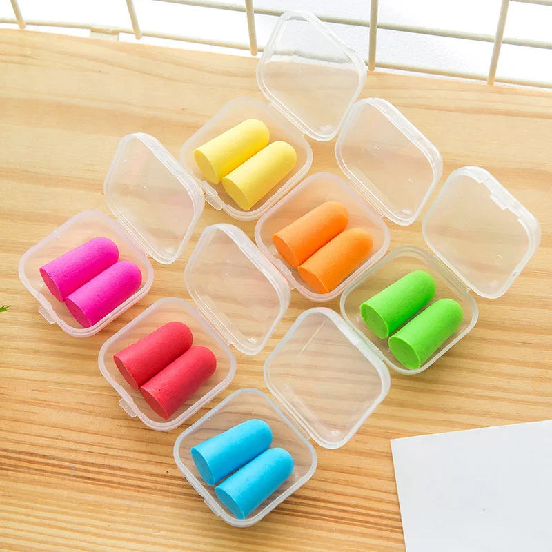 

Comfort Noise Reduction And Sound Insulation Earplugs Soft Ear Plugs Protective For Sleep Household Goods Practical Color