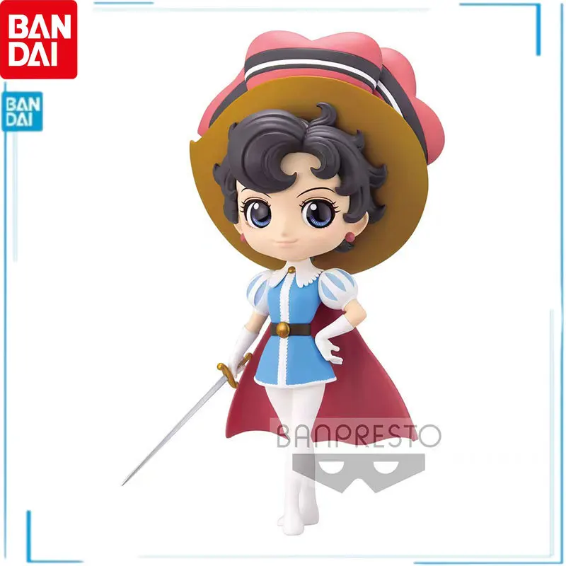 

Bandai Genuine Anime Area Japan Q-version Ribbon Knight Sapphire Style B Kawaii Action Figure Static State Amusement Keepsake