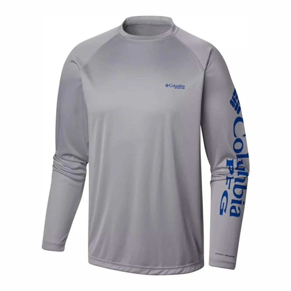 

Mens Long Sleeve Fishing Uv Performance Shirts Camisa De Pesca Com Protecao Upf 50+ Fishing Quick-drying Anti-mosquito Jerseys