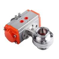 pnuematic actuator butterfly valvestainless steel butterfly valve