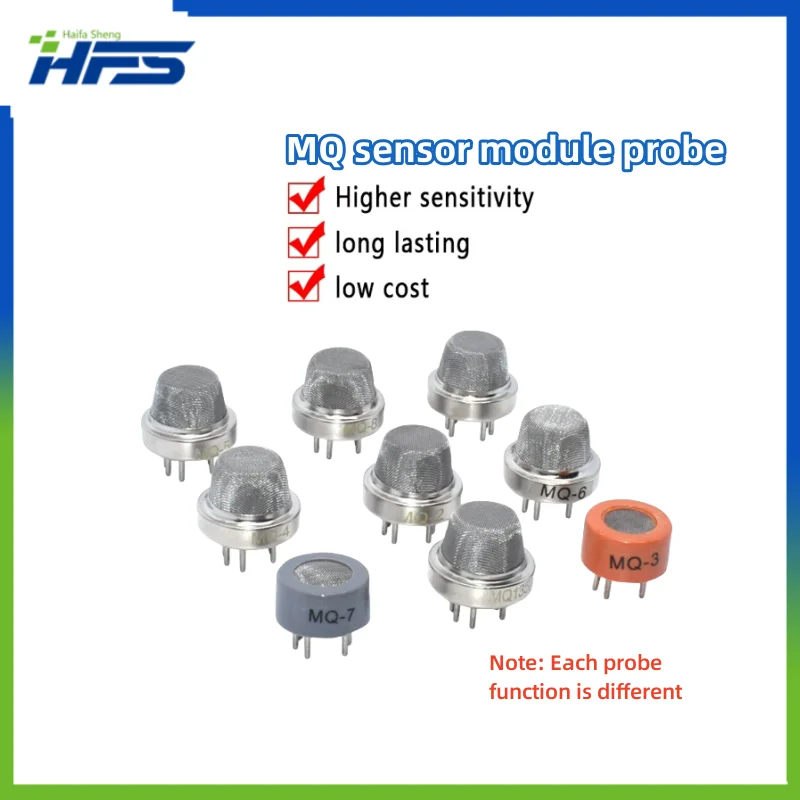 

Detecting Gas Sensor Detector, Series Sensors MQ, MQ135, MQ2, MQ3, MQ5, MQ7, DIP, MQ-135