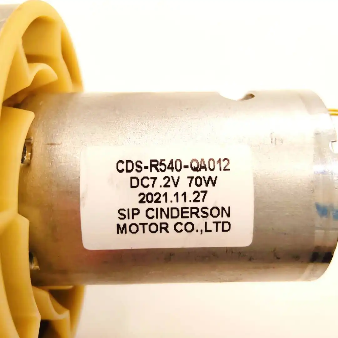 Высокоскоростной двигатель для пылесоса ручного 65 мм 7 4 В постоянного тока 70 Вт