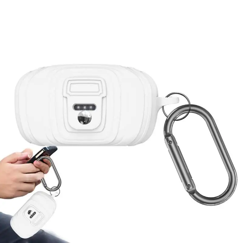 

For Case Earphone Cover For Air Pro 3 Protective Headphone Cover Anti-Lost Sleeve With Carabiner Shockproof Case