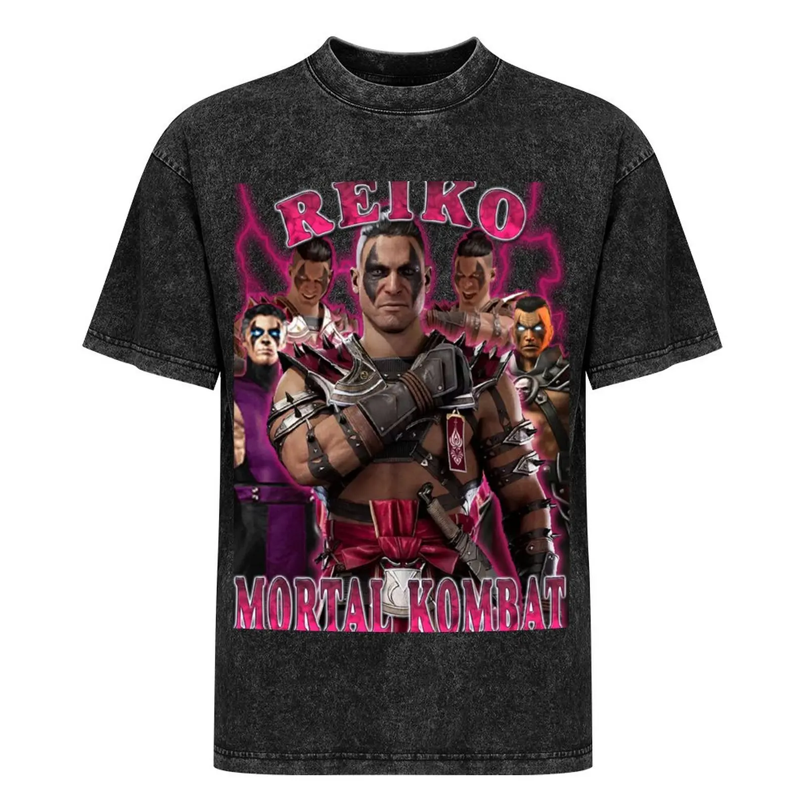 Mortal Kombat 1 - футболка Reiko MK рубашки с графическим рисунком эстетичная одежда
