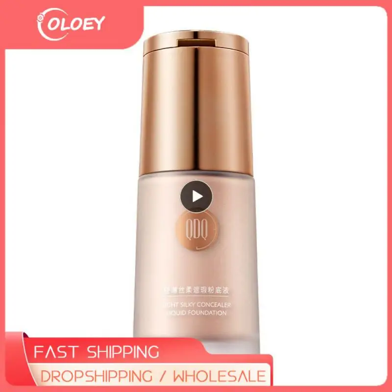 

Foundation Simple Moisturizing Moisturize Portable Skin Friendly Concealer Light And Thin Makeup Water Proof Security Lasting